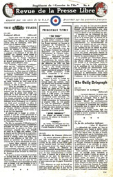 F.15, Revue de la Presse Libre