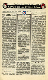 Random PSYOP leaflet - Review of the Free Press, No. 22