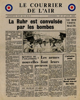 Random PSYOP leaflet - Le Courrier de l'Air, 24 June 1943
