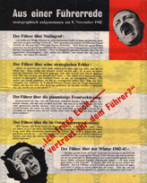 G.9, Aus einer F&uuml;hrerrede stenographisch aufgenommen am 8. November 1942