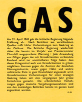 Random PSYOP leaflet - Gas Warning