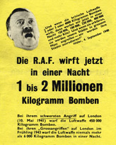 Random PSYOP leaflet - Bombing Leaflet