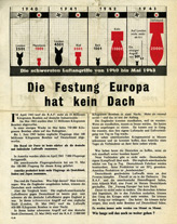 Random PSYOP leaflet - The Fortress of Europe
