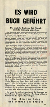 Random PSYOP leaflet - The Accounts Are Being Kept