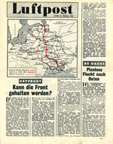 Random PSYOP leaflet - Luftpost, No. 2, 6 October1943