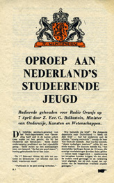 Random PSYOP leaflet - Holland's University Youth 