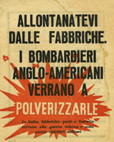 I/12, ALLONTANATEVI DALLE FABBRICHE