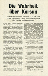G.10, Die Wahrheit &uuml;ber Korsun