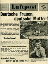 Luftpost - Extra, No. 42 - Appeal to German Women