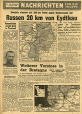 T.108, Nachrichten f&uuml;r die Truppe, Nr. 108, 2. August 1944