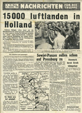 T.155, Nachrichten f&uuml;r die Truppe, Nr. 155, 18. September 1944