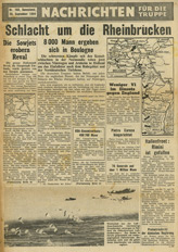 Random PSYOP leaflet - News for the Troops, No. 160, 23 September 1944