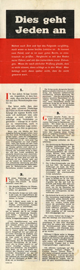 Random PSYOP leaflet - This concerns everyone