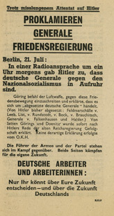 XG.15, Trotz misslungenem Attentat auf Hitler