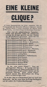 Random PSYOP leaflet - A Small Clique