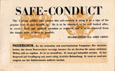 Safe Conduct