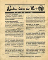 Random PSYOP leaflet - German soldiers have their say, Westfront, Issue No. 2