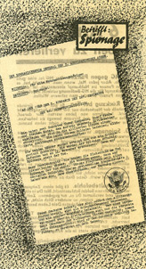 Random PSYOP leaflet - Espionage