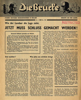 Random PSYOP leaflet - The Bridge, No. 2, March 1945