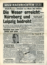 Random PSYOP leaflet - News for the Troops, No. 353, 4 April 1945