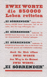 Random PSYOP leaflet - I Surrender