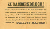 Random PSYOP leaflet - Collapse