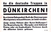 Random PSYOP leaflet - Warning Leaflet