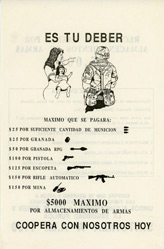 Random PSYOP leaflet - IT IS YOURS TO HAVE IF YOU COOPERATE WITH US TODAY