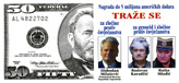 Random PSYOP leaflet - $50 - Rewards for Justice