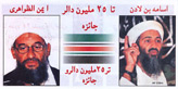 AF D29m, $25,000,000 Reward - bin Landen & al-Zawahiri