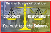 Random PSYOP leaflet - Living in Democracy