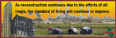 Random PSYOP leaflet - As reconstruction continues due to the efforts of all Iraqis�