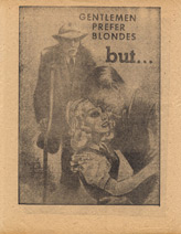 Random PSYOP leaflet - Gentlemen prefer blondes but�