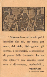 B.B., "Nessuna forza al mondo potr&agrave; impedire che noi�