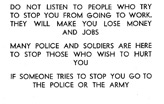 No Code, DO NOT LISTEN TO PEOPLE WHO TRY TO STOP YOU FROM GOING TO WORK