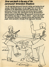 No Code, Terror and death is the way of the communist terrorists in Rhodesia