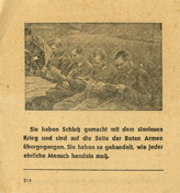 214, Sie haben Schlutz gemacht mit dem sinnlosen Krieg�