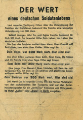 1964, DER WERT eines deutschen Soldatenlebens