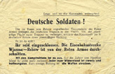 No Code, Lesen und an die Kameraden weitergeben! Deutsche Soldaten!