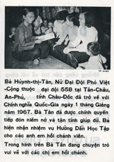 SP-2089, Ba Huynh-thi-Tan, Nu Dai Doi Pho Viet-Cong thuoc�