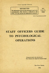Staff Officers Guide to Psychological Operations