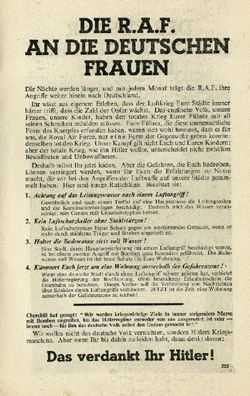 EH.523, Der F�hrer an die deutschen Frauen