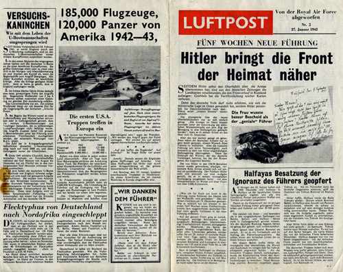 G.5, Luftpost, Nr. 2, 27. Januar 1942