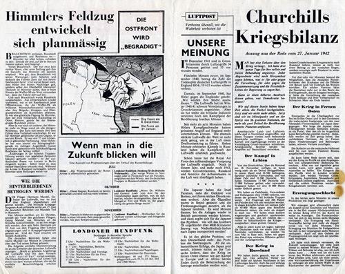 G.5, Luftpost, Nr. 2, 27. Januar 1942