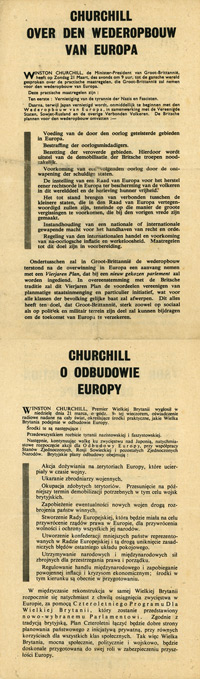 G.16, CHURCHILL �BER DEN WIEDERAUFBAU EUROPAS