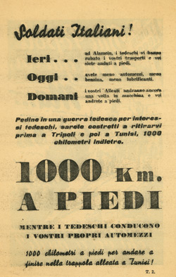 T.2, Soldati Italiani! Ieri� ad Alamein, I tedeschi vi hammo rubato�