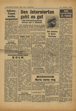 Nachrichten f�r die Truppe, No. 9, 25 April 1944