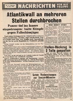 T.51, Nachrichten f�r die Truppe, Nr. 51, 6. Juni 1944
