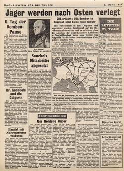 T.51, Nachrichten f�r die Truppe, Nr. 51, 6. Juni 1944