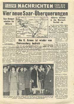 T.237, Nachrichten f�r die Truppe, Nr. 237, 9. Dezember 1944